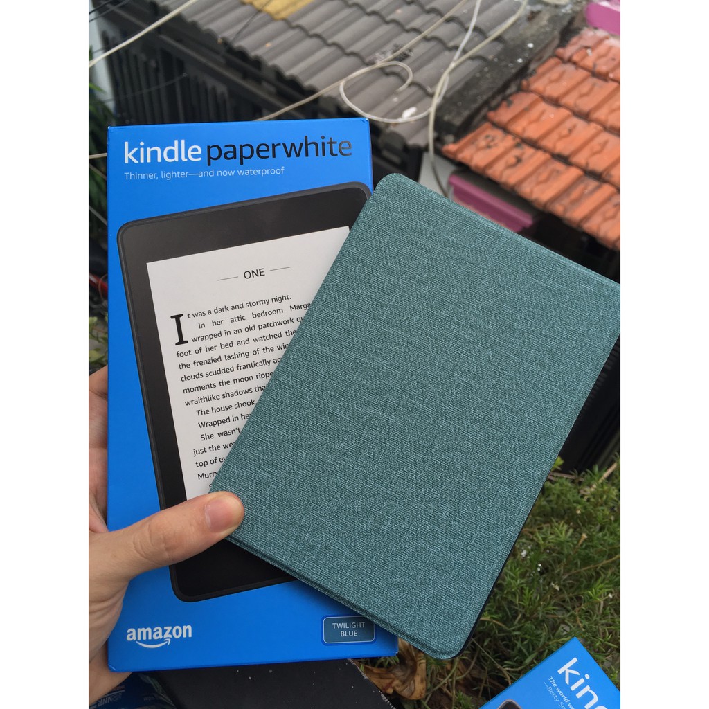 Máy đọc sách All new Kindle PaperWhite gen 4 2019 (10th) tặng cover hoặc bao chống sốc
