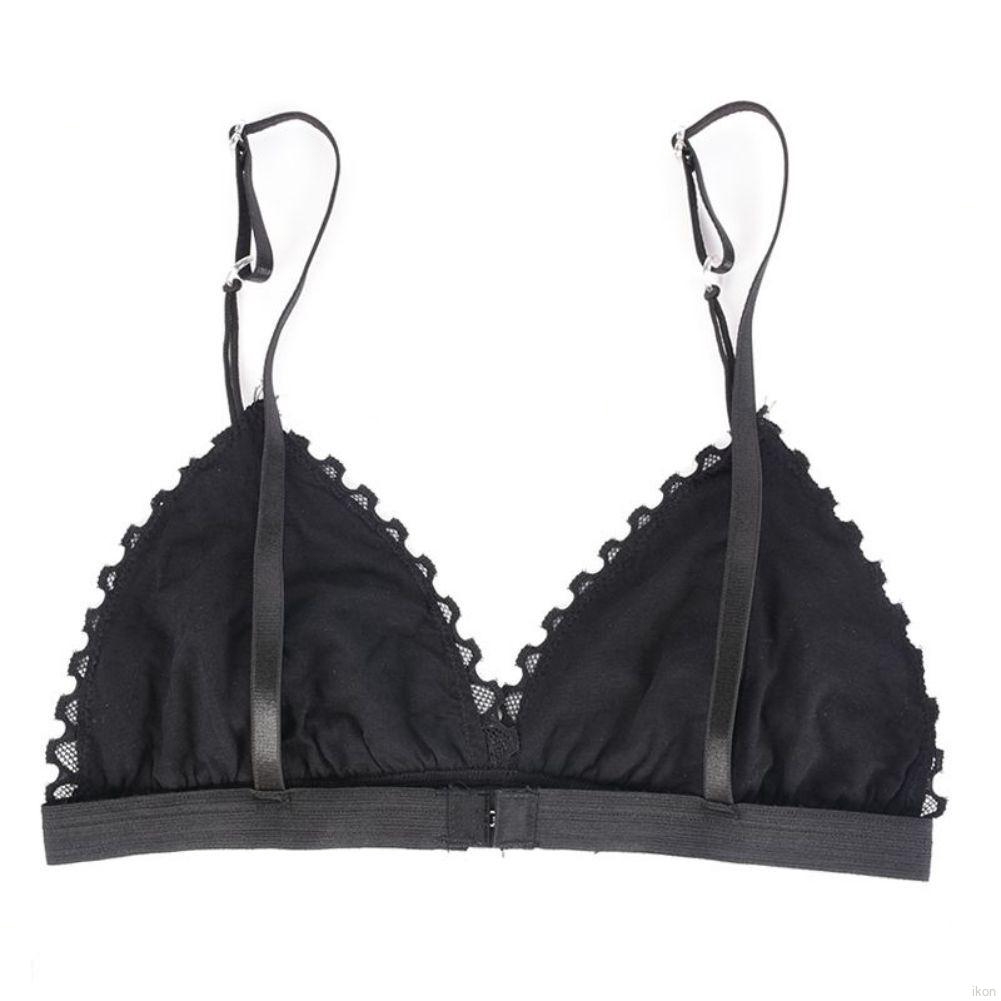 Áo ngực ren không gọng màu trơn cho nữ