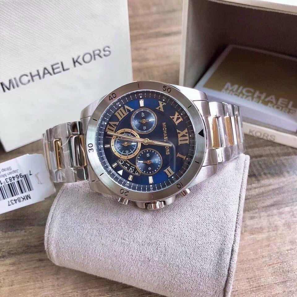 Đồng Hồ Nam MICHAEL KORS MK8562 MK8437 BreckenChronograph Fullbox hãng