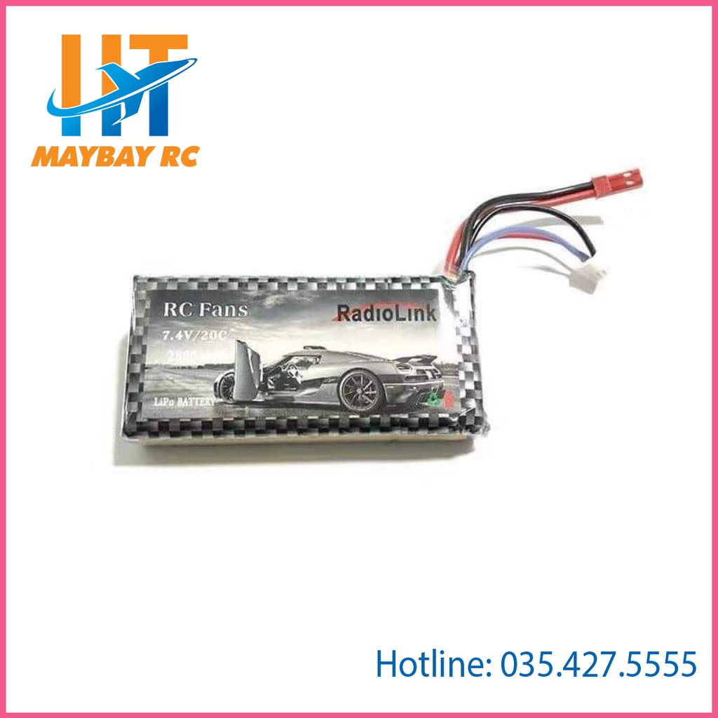 Pin Tx Radiolink 7.4v 2800mah RC3S/RC4G/RC4GS/RC6GS