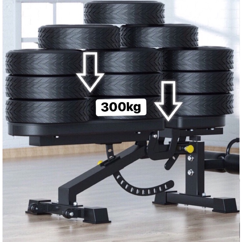 Ghế Tập Tạ,Tập Gym Đa Năng chịu tải 300kg ( Hàng Nhập Khẩu)