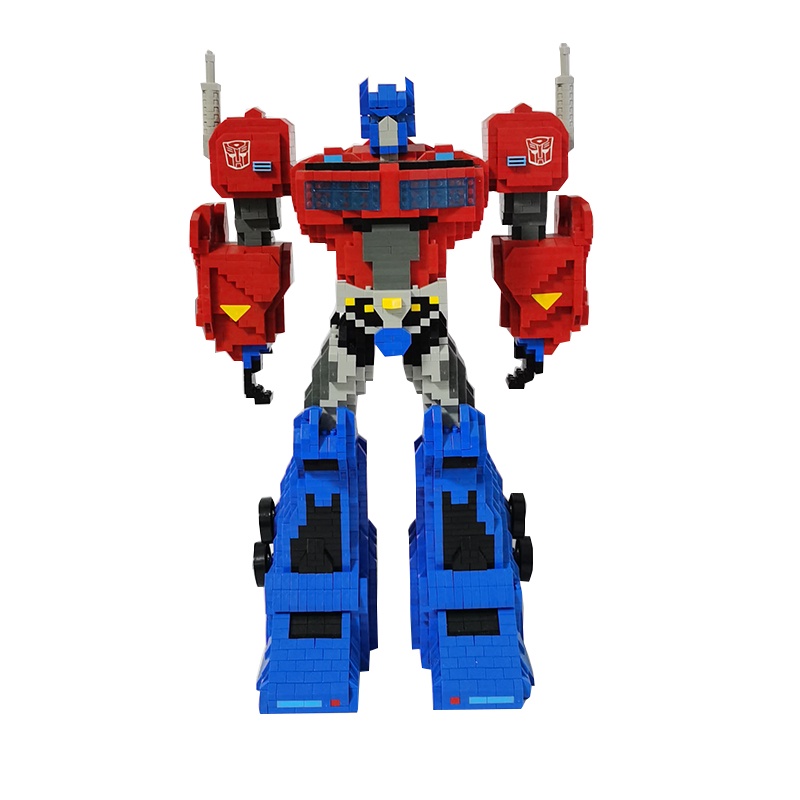 Đồ Chơi Lắp Ráp Robot Biến Hình Optimus Prime G1 DIY
