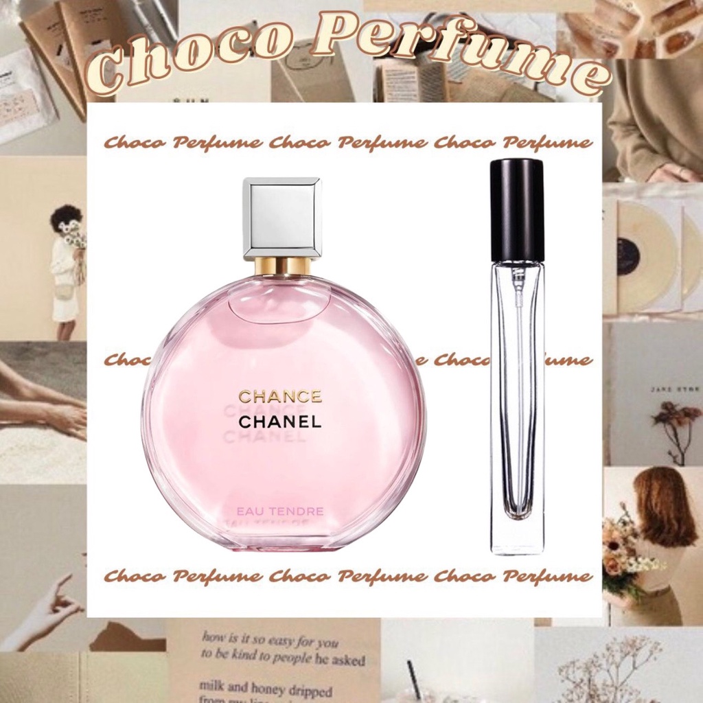 Nước Hoa nữ Chance Chanel Eau Tendre EDP 5ml/10ml "𝒞𝒽𝑜𝒸𝑜 𝒫𝑒𝓇𝒻𝓊𝓂𝑒"