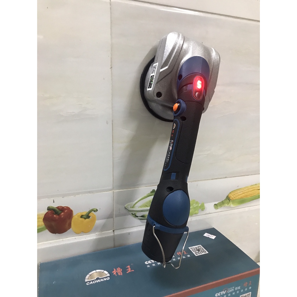 [FREESHIP] Máy rung ốp lát gạch CaoWang| máy hít gạch 5 tốc độ 2 chức năng( cam kết chính hãng, bảo hành 6 tháng)