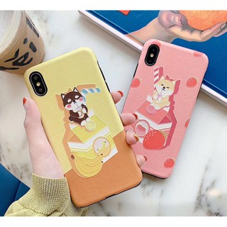 Ốp lưng Iphone Shiba cực cute [ Chất Mặt Lụa Lạ Mắt Cực Yêu ]