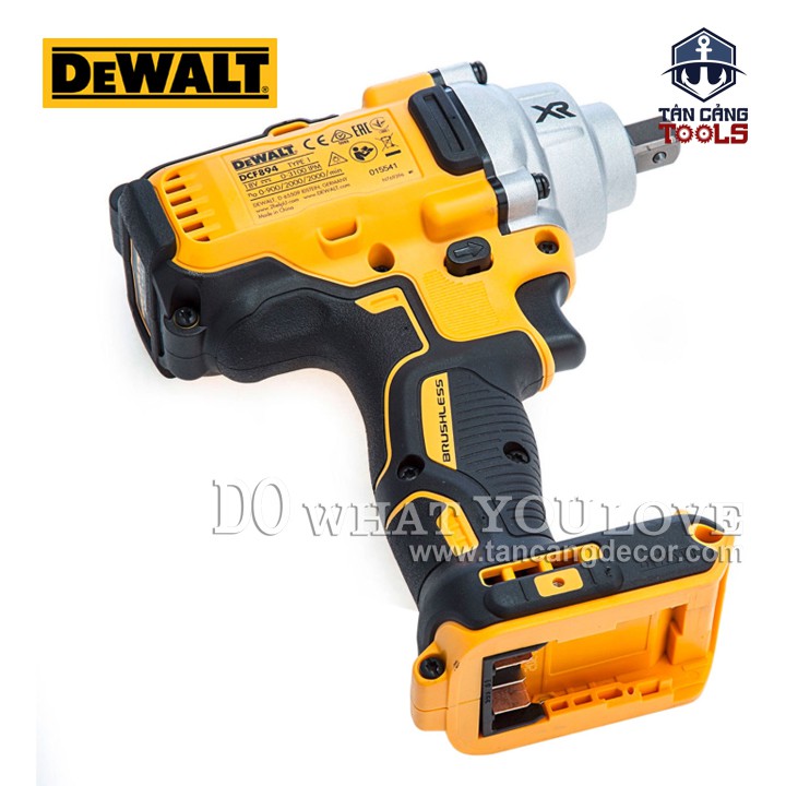 Máy Siết Bu Lông Dùng Pin DeWalt 18V DCF894N-KR 1/2 Inches ( Thân Máy )