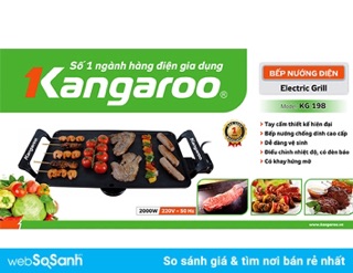 Bếp nướng điện Kangaroo KG198