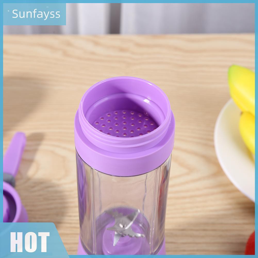 Máy Xay Sinh Tố Sunfayss 6 Cánh Dung Tích 380ml