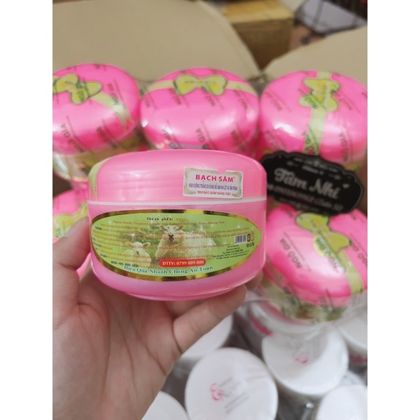 Lẻ kem Bạch Sâm hồng 250g ⚡ CHUẨN CHÍNH HÃNG ⚡ Kem dưỡng trắng Bạch Sâm hàng xịn