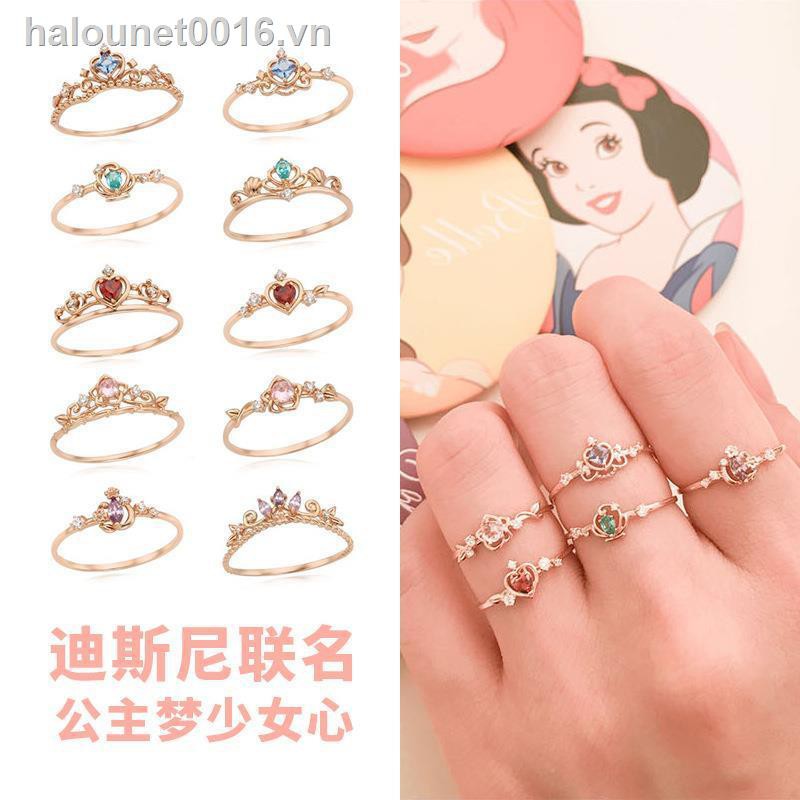 DISNEY BRANDED Nhẫn Bạc 925 Thiết Kế Sang Trọng Thời Trang 2021