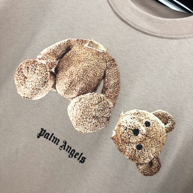 Áo thun ngắn tay Palm Angels teddy bear oversize T-shirt ss20