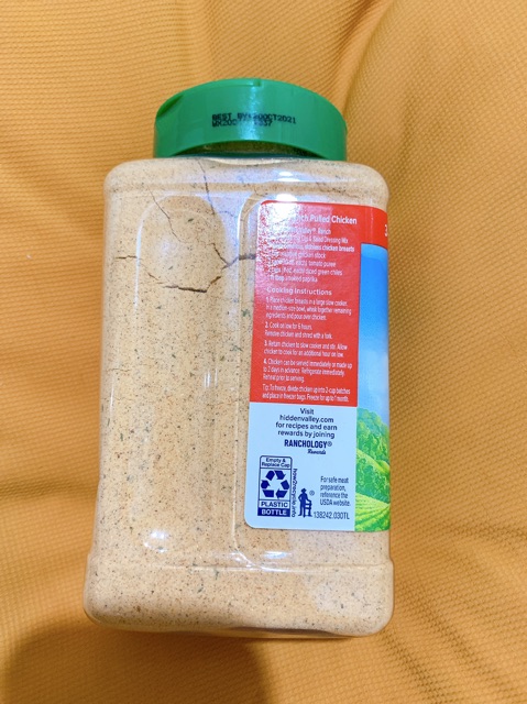 Sốt Hidden Valley the original Ranch seasoning_ sốt salad dạng bột 0 calo ( gymer ,eat clean , keto)