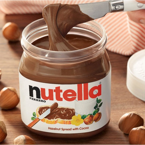 Hạt Phỉ Phết Cacao Nutella 350gr/ Kem Socola Nutella/ Kem Hạt Dẻ Nutella Chocolate Usa