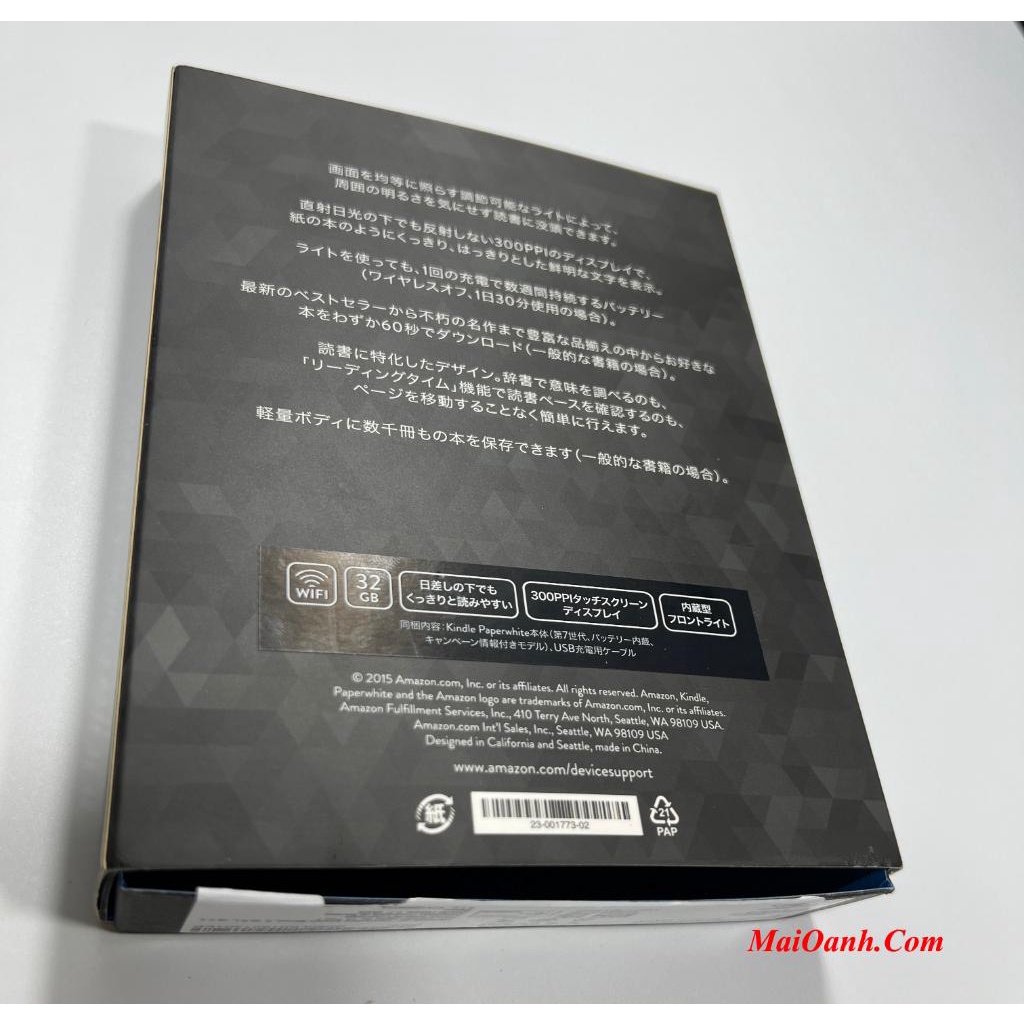Máy Đọc Sách Kindle Paperwhite Manga 32GB