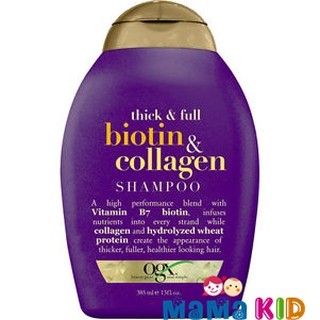 Dầu Gội Biotin & collagen của Mỹ 385ml
