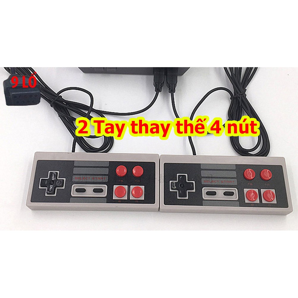 Máy Chơi Game 4 nút NES Classic 620 Trò Chơi Mini Retro Mới nguyên seal