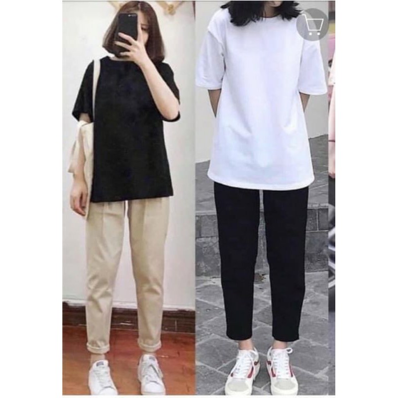 [RẺ VÔ ĐỊCH] Quần Baggy Kaki Ống Suông Unisex