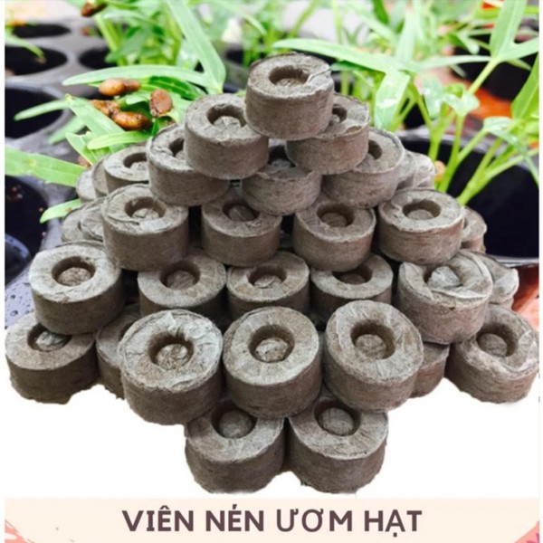 Viên Nén Sơ Dừa Ươm Hạt Giống