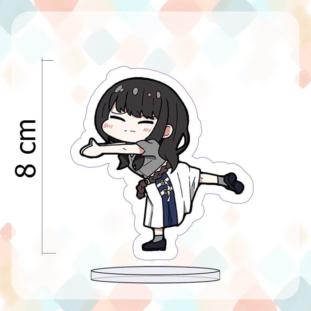 (mini 8cm) Mô hình Standee LYCORIS RECOIL Quán cà phê bất ổn ver BAY tượng acrylic standee anime mica chibi trưng bày