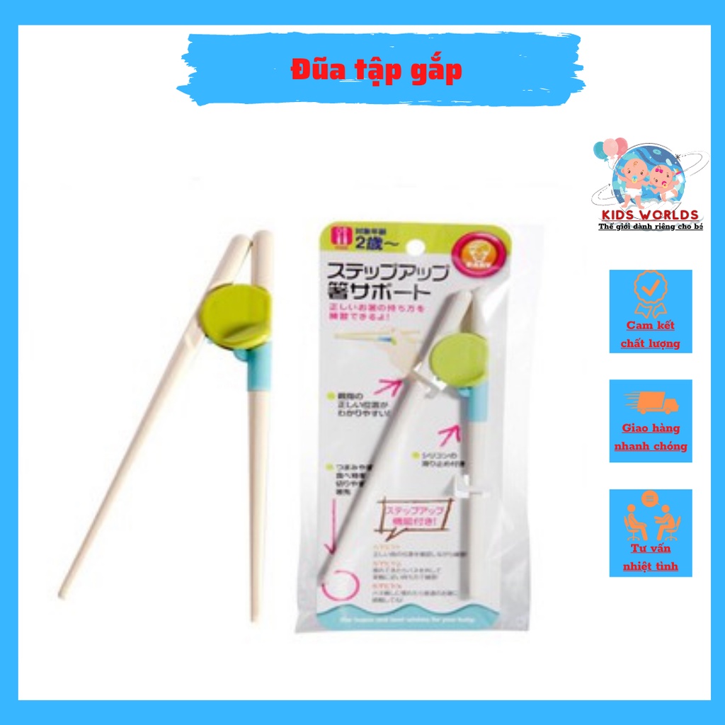 Đũa tập ăn tập gắp cho bé ăn dặm