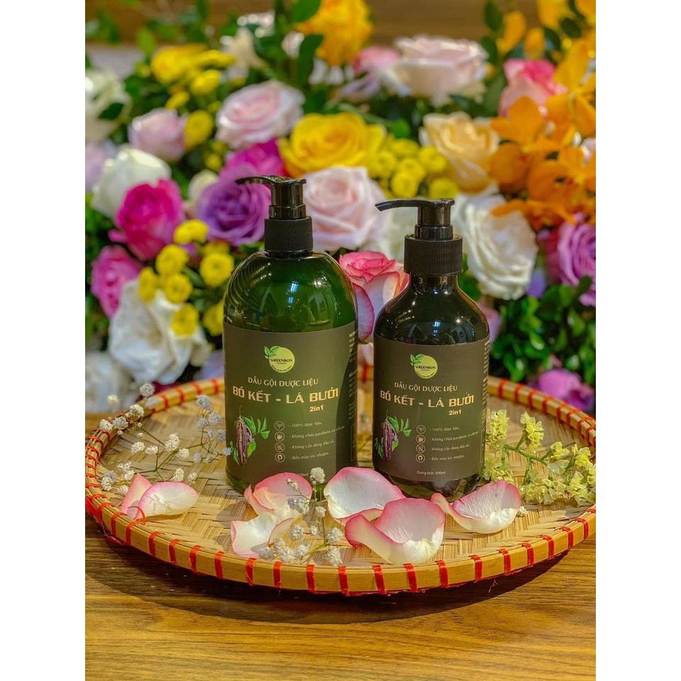 Dầu gội bồ kết lá bưởi - tóc đẹp chuẩn salon với dầu gội dược liệu từ thiên nhiên 100%- an toàn cho cả mẹ và bé | BigBuy360 - bigbuy360.vn