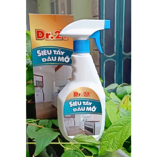 Tẩy Dầu Mỡ Nhà Bếp Dr.2T 500ml - Đánh Bật Các Loại Dầu Mỡ - Vệ Sinh Nhà