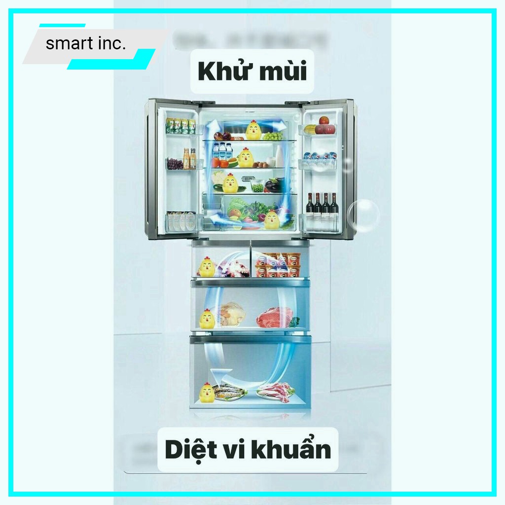 Khử Mùi Hôi Tủ Lạnh Ngăn Mát Hút Ẩm Oto Than Hoạt Tính FREESHIP Sáp Khử Kháng Khuẩn Mùi Thực Phẩm Tủ Giày Quần Áo