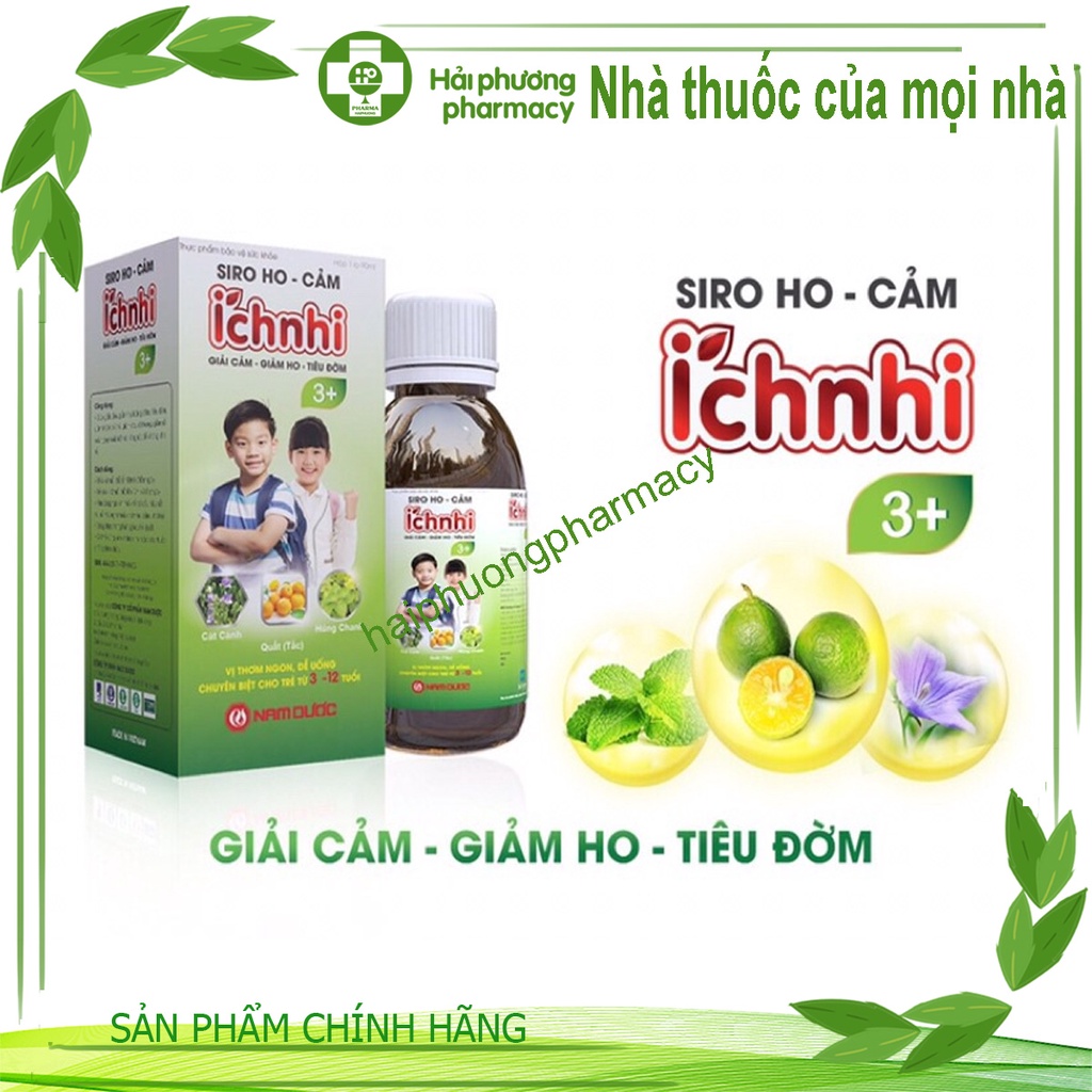 [ Nam Dược ] Siro Ích Nhi Ho Cảm 3+