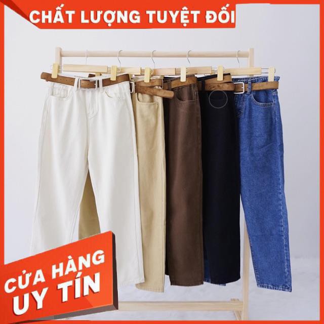 [Mã WASTMAY giảm 15% tối đa 30K đơn 150K] Quần baggy đen jeans trơn ko co giãn- hình thật shop tự chụp | BigBuy360 - bigbuy360.vn