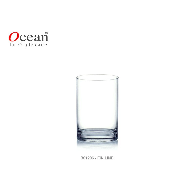 Bộ 6 Cốc Thủy Tinh Sữa Chua Fin Line cỡ nhỏ Ocean – B01206 – 175ml