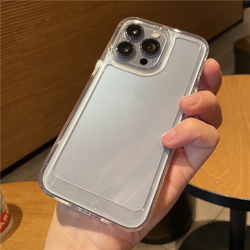 Ốp Điện Thoại TPU Trong Suốt Chống Rơi Cho Iphone 14 11pro 11promax 12pro 12promax 13 13 13pro 13promax XS MAX 6 7 8 Plus