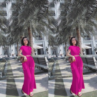 Set áo thun quần dập ly