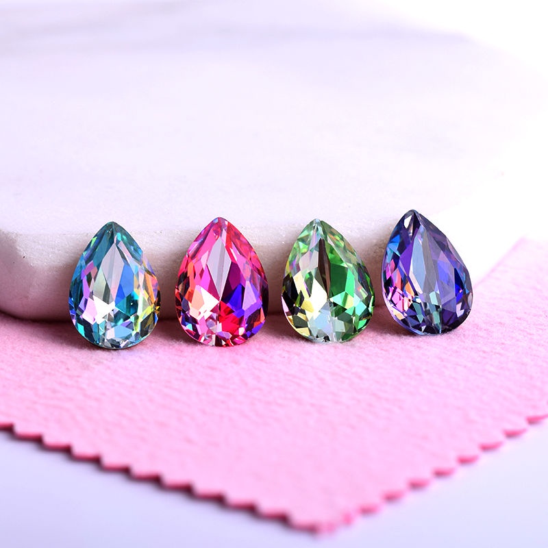 Miếng Dán Trang Trí Bụng Không Cần Khoan Lỗ Đính Đá Kim Cương Dành Cho Nữ