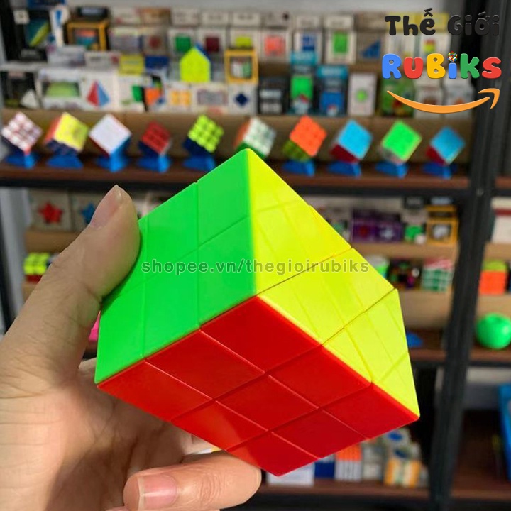 Rubik YiSheng Case Cube Ancient Fisher 3x3x3 - Rubik 3x3 Biến Thể 6 Mặt.