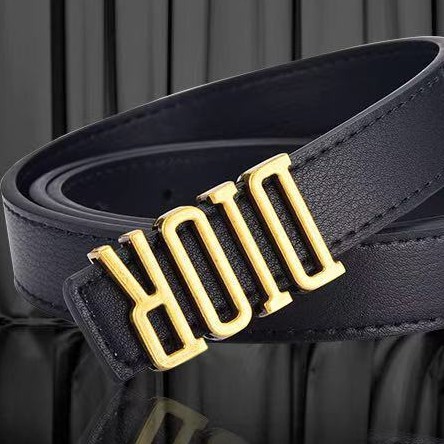 Hàng Có Sẵn! Dior! Thắt Lưng Da Thời Trang Chất Lượng Cao Cho Nữ