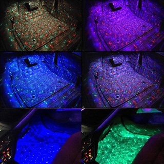 Đèn Led gầm ghế ô tô - Đèn Led Trang trí nội thất ô tô - Ánh sáng tuỳ chỉnh nhiều màu sắc - Nháy theo nhạc