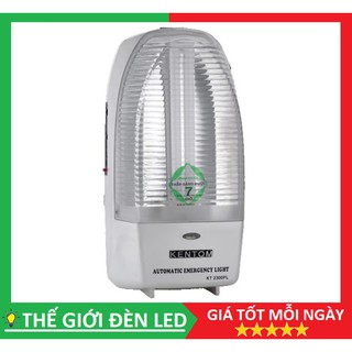 Đèn sạc chiếu sáng khẩn cấp kentom kt 2300 bóng đèn chữ u pl 13w chính hãng