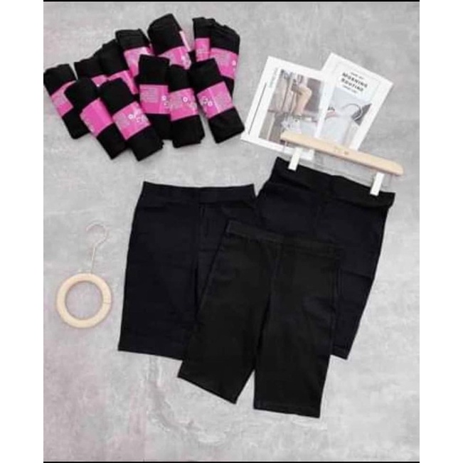 quần legging lửng cuộn quần biker quần ngố bó sooc đùi | BigBuy360 - bigbuy360.vn