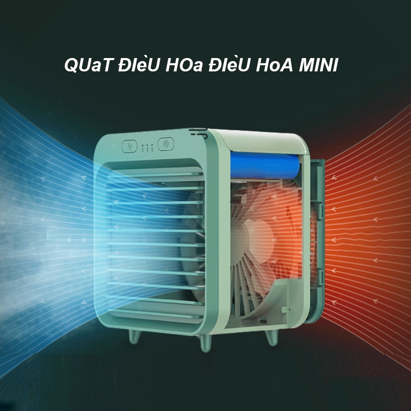 Quạt màn-Quạt điều hoà điều hòa mini máy quạt hơi nước
