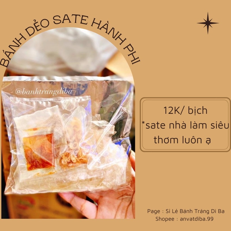 Bánh Tráng Sate Hành Phi