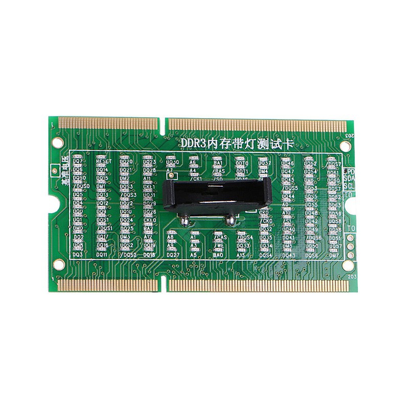 Thẻ kiểm tra ổ đĩa cứng bộ nhớ DDR3 cho Laptop kèm đèn LED