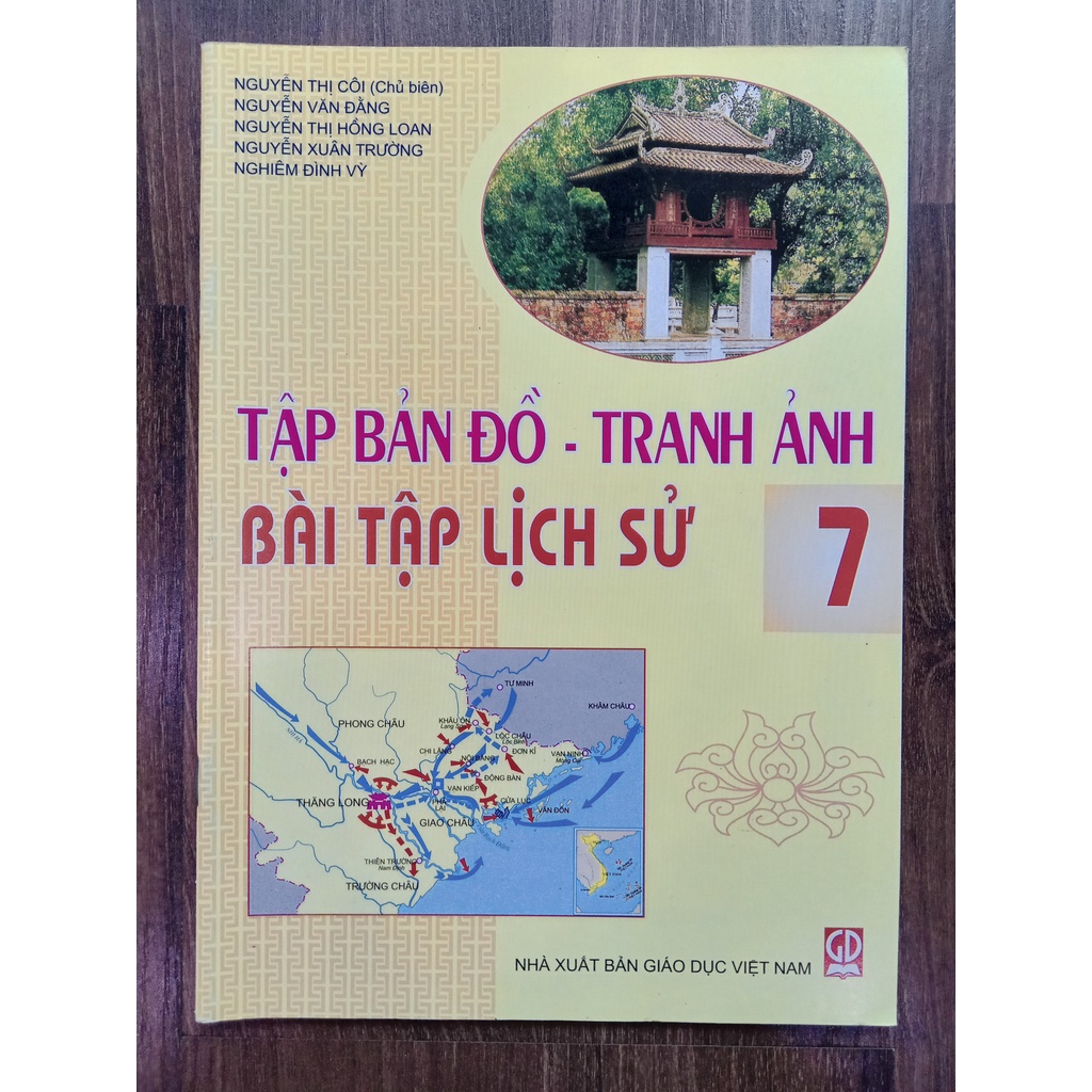 Sách - Tập bản đồ - tranh ảnh bài tập lịch sử 7