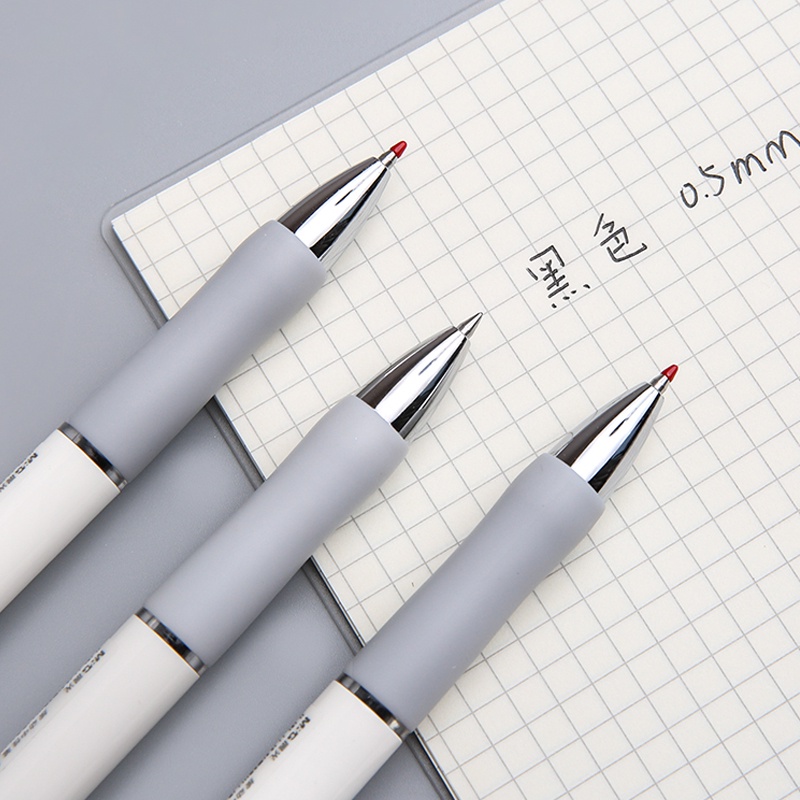 M&amp;g. Bút Bi Mực Đen Ngòi 0.5Mm Có Thể Thu Gọn Tiện Dụng