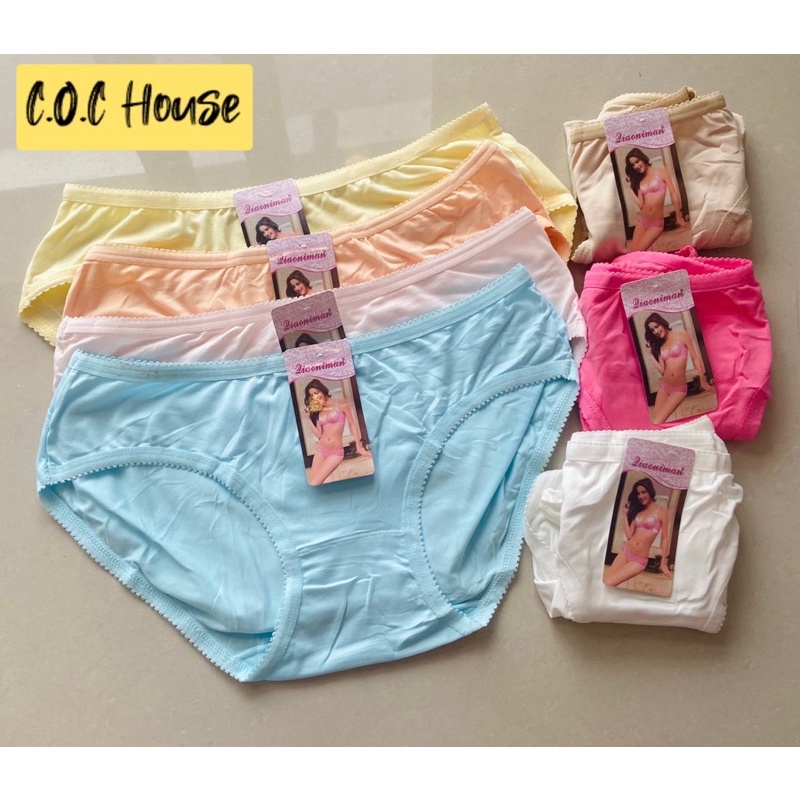 [VM009 Giá Sập Sàn] Quần Lót Nữ Thun Coton Thái Cotton Thông Hơi