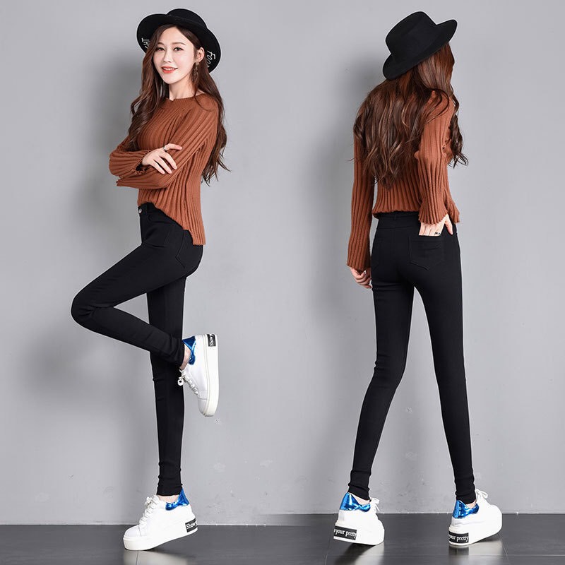 Quần Kaki Nữ trơn Co Giãn Cực Tốt chất đẹp | BigBuy360 - bigbuy360.vn