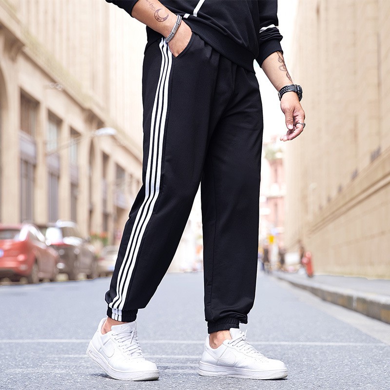 Quần thể thao jogger nam nữ unisex chất liệu nỉ Xneo loại 1 dày 3 sọc năng động - quần jogger 3 line bo ống