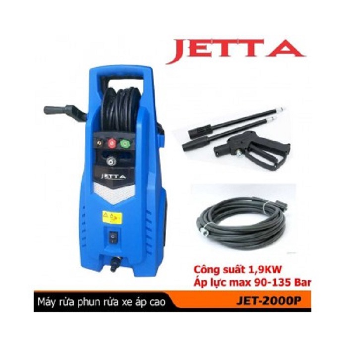 Máy rửa xe Chính hãng 2000W JETTA JET-2000P