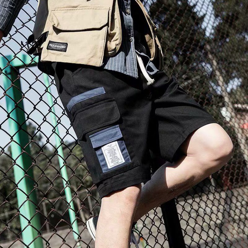 Quần short lửng nam túi hộp chất kaki xịn form đẹp, quần lửng kaki nam | BigBuy360 - bigbuy360.vn