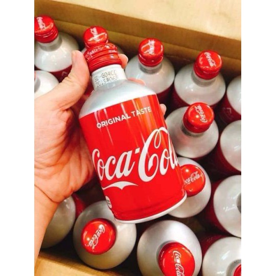 CoCa Cola Nhật chai nhôm nắp vặn siêu ngon