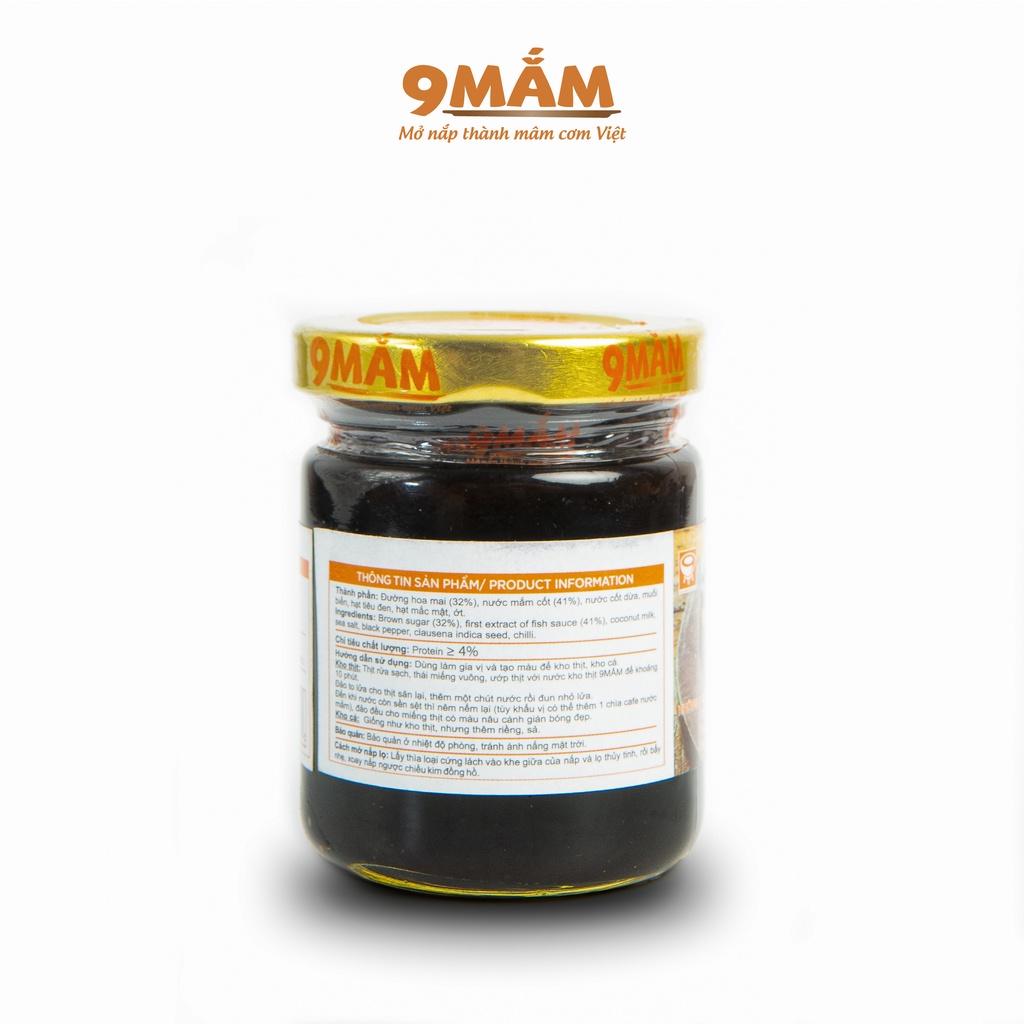 Nước Kho Thịt Cá Truyền Thống 9MAM Chất Lượng Cao
